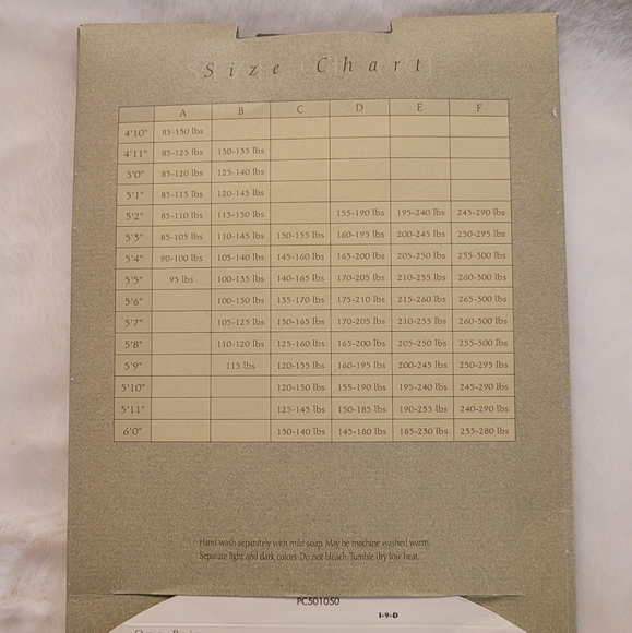 Legacy Legwear Body Shaper Pantyhose Size B Color Chestnut New In Box - Picture 4 of 10